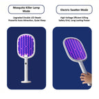 3000V Electric Rechargeable Swatter Mosquito Fly Killer And Bug Zapper Racket UK - Magic Store