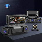 5G WiFi Dash Cam 4 Channel 360 Front Rear Inside DashCam, FHD 1080P Car Camera - Magic Store