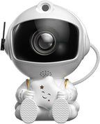 Astronaut Galaxy Projector, 360 Adjustable Star Projector, Starry Night Light Projector With Timer And Remote Control, USB Powered, Astronaut Space Warrior Galaxy Night Light - Magic Store