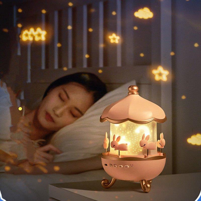 Kids Night Light Projector – 12 Films, Rotating Star Lamp, USB Rechargeable - Magic Store