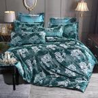 Luxury Satin Bedding Set – Silky Duvet Cover & Pillowcases - Magic Store