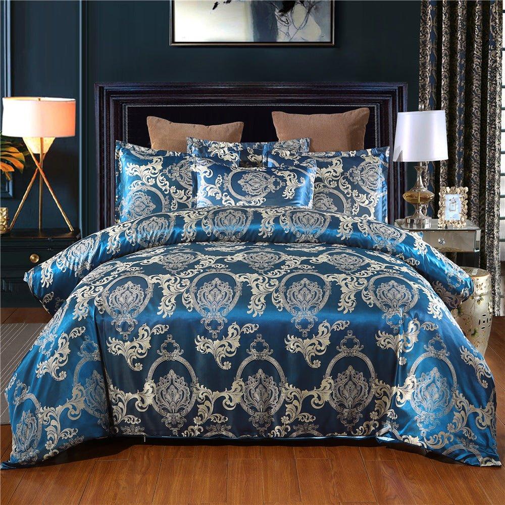 Luxury Satin Bedding Set – Silky Duvet Cover & Pillowcases - Magic Store