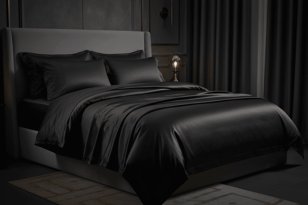 Luxury Satin Bedding Set – Silky Duvet Cover & Pillowcases - Magic Store