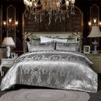 Luxury Satin Bedding Set – Silky Duvet Cover & Pillowcases - Magic Store