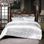 Luxury Satin Bedding Set – Silky Duvet Cover & Pillowcases - Magic Store