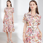 Mild Luxury Retro Elegant Dress Women - Magic Store