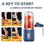 New Electric Mini Juice Maker Portable Blender Smoothie Juicer Fruit Machine UK - Magic Store