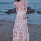 Pink Evening Dress For High End Luxury Women - Magic Store