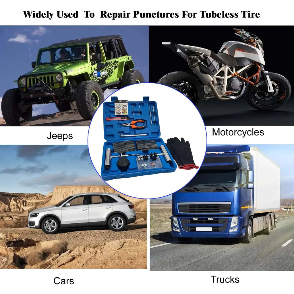 Portable Car Tire Repair Kit - Magic Store
