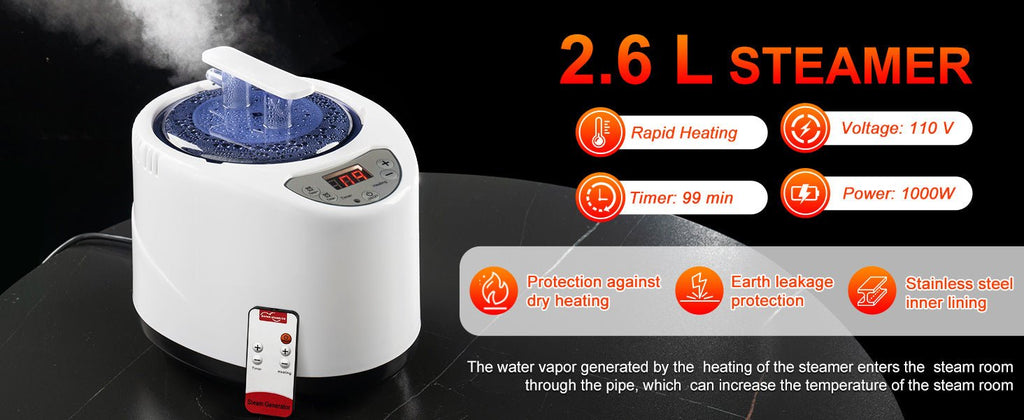 Portable Full Body Sauna Room Sauna Machine Steam Room Steam Sauna Box - Magic Store