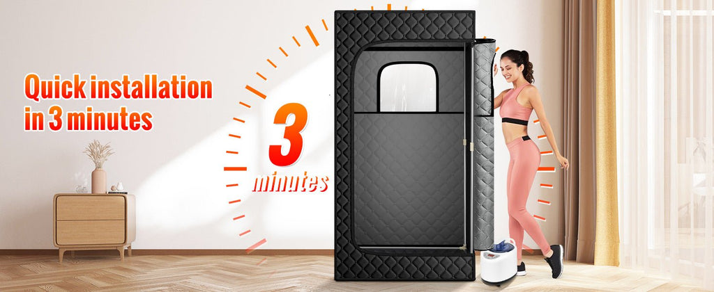 Portable Full Body Sauna Room Sauna Machine Steam Room Steam Sauna Box - Magic Store