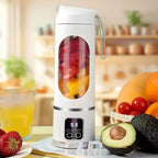 Portable USB Rechargeable Juicer Cup Electric Mixer Blender Smoothie Maker 450ml - Magic Store