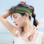 Usb Charging Portable Sports Leafless Hanging Neck Fan - Magic Store