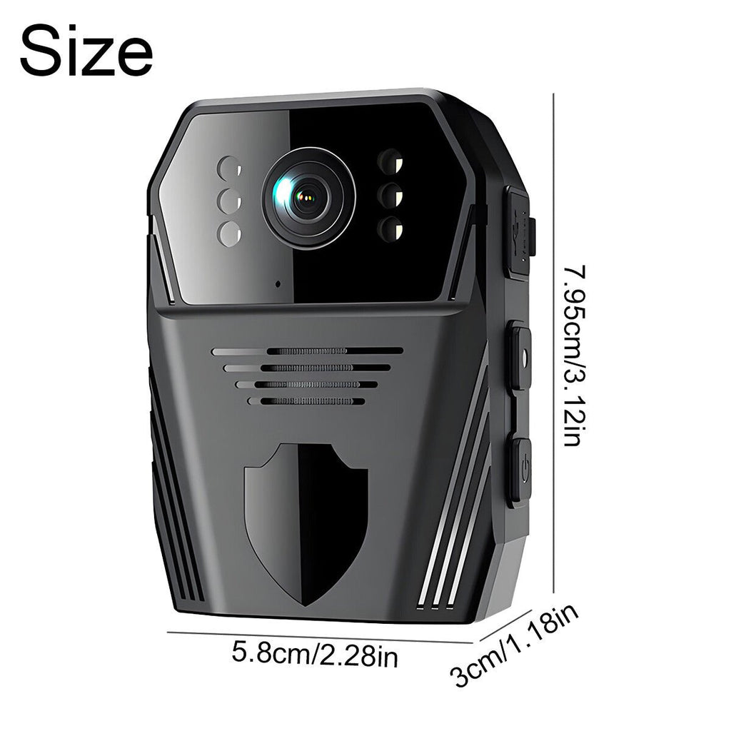 WIFI 4K Mini Camera Camcorder Body Police Cam With Audio Video DVR IR Night Cam - Magic Store