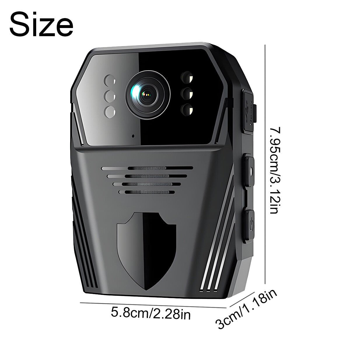 WIFI 4K Mini Camera Camcorder Body Police Cam With Audio Video DVR IR Night Cam - Magic Store