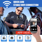 WIFI 4K Mini Camera Camcorder Body Police Cam With Audio Video DVR IR Night Cam - Magic Store
